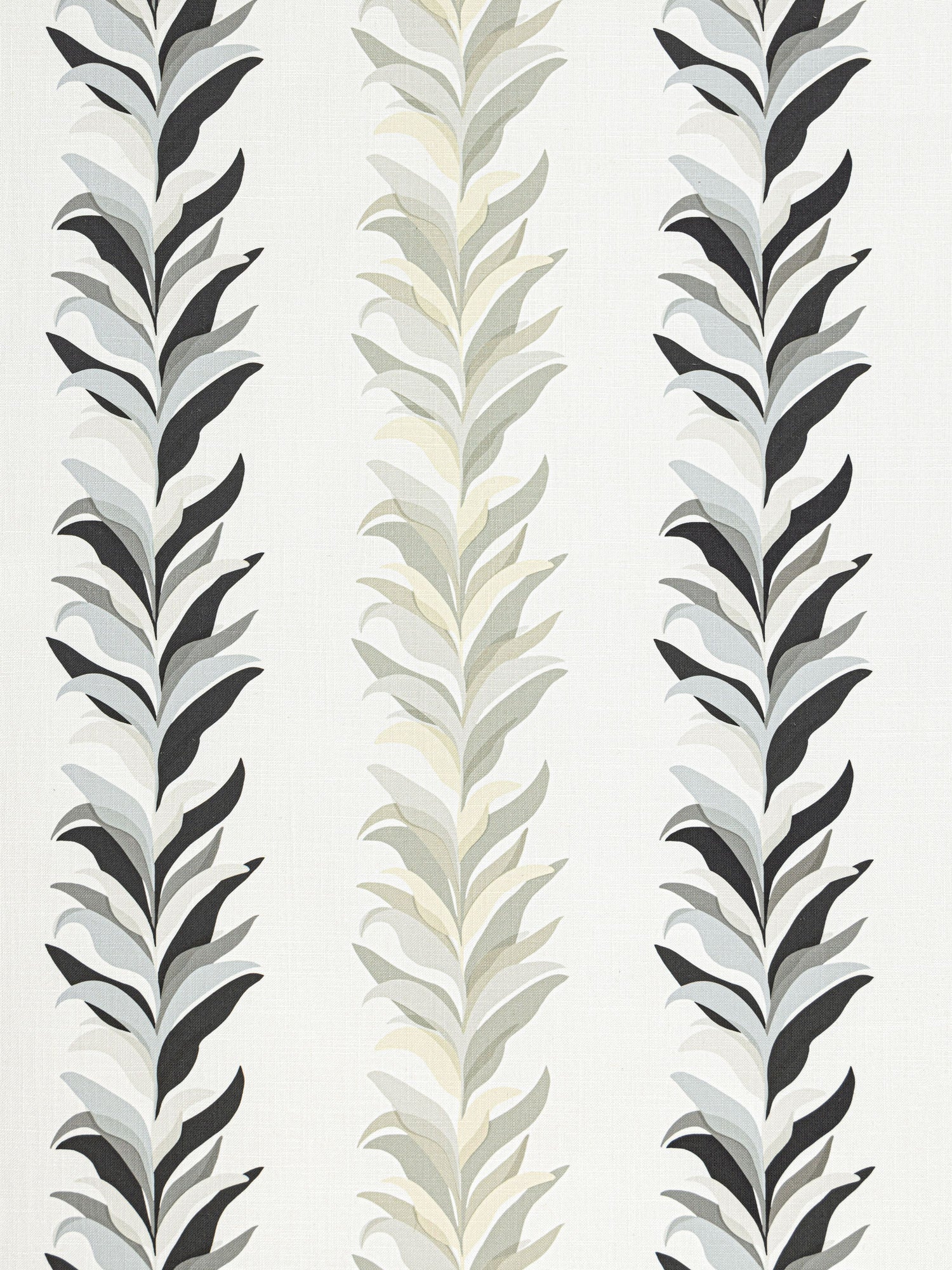 Chira Island wallpaper in shadow color - pattern number WHN WP88584D0006 - by Scalamandre in the  collection