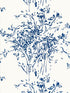 Kurt wallpaper in cobalt color - pattern number WHN WP88594D0007 - by Scalamandre in the  collection