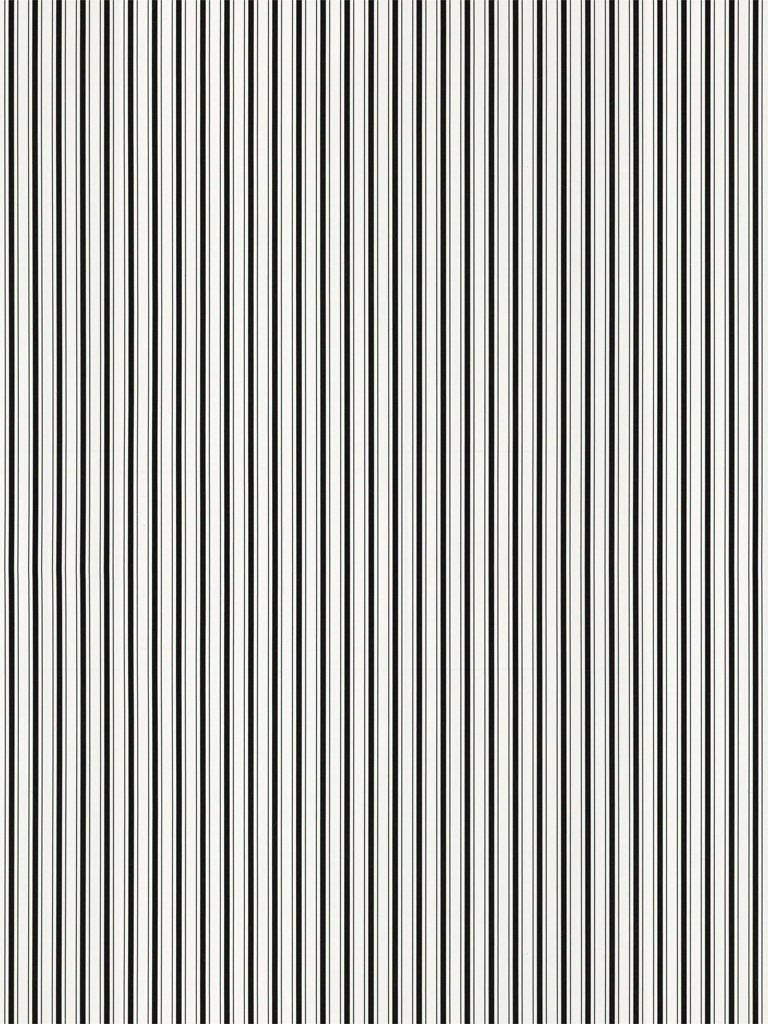 Johnson Stripe wallpaper in onyx color - pattern number WHN WP88596D0007 - by Scalamandre in the  collection