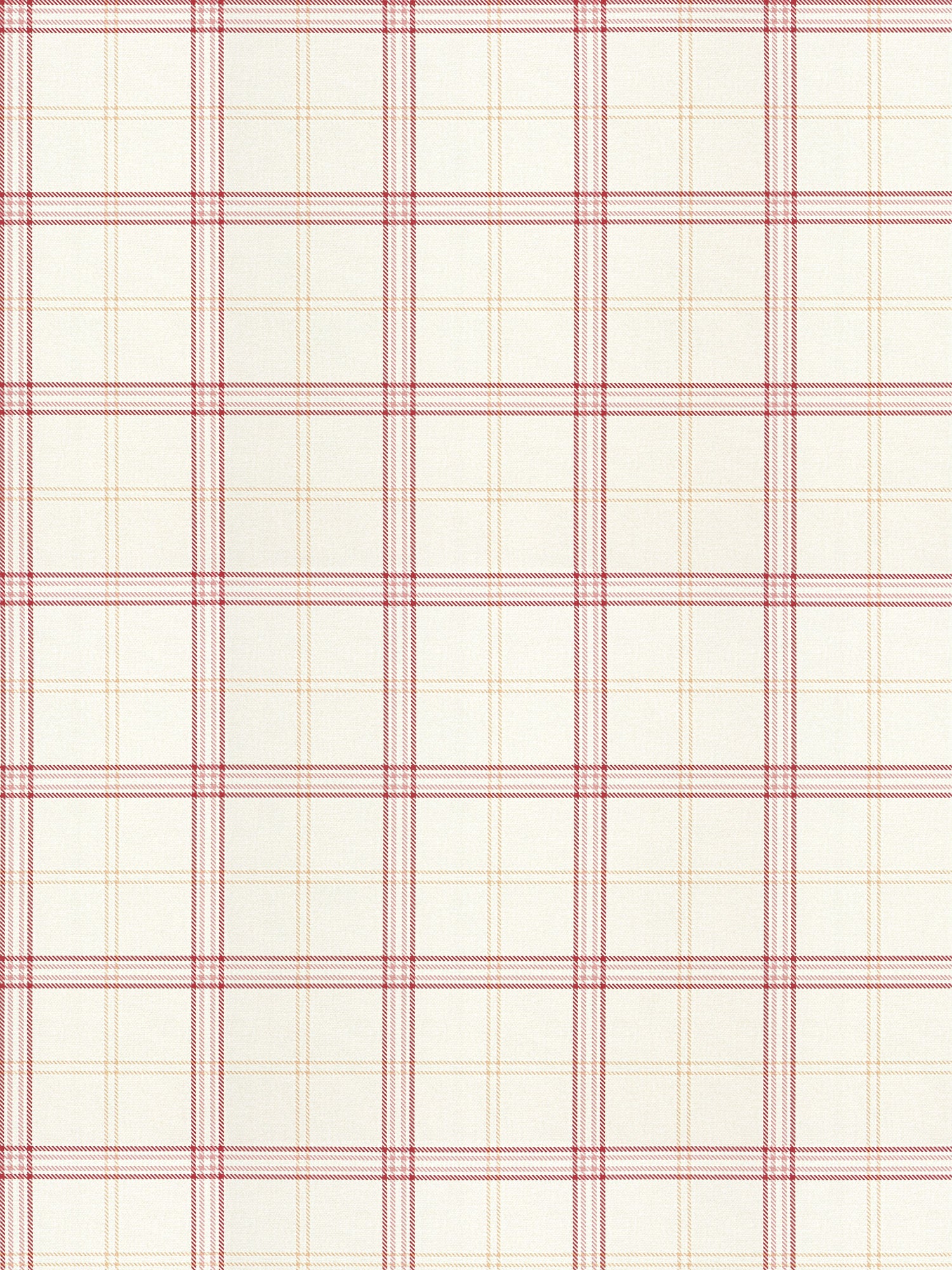 Ezra Plaid wallpaper in strawberry color - pattern number WHN WP88599D0007 - by Scalamandre in the  collection