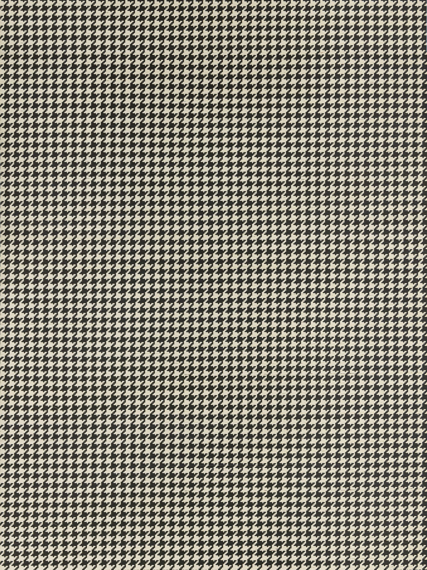 Houndstooth Sisal wallpaper in onyx color - pattern number WHN WP88601D0009 - by Scalamandre in the  collection