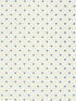 Trixie fabric in blue and gold on white color - pattern number WHN 000BP1003 - by Scalamandre in the  collection