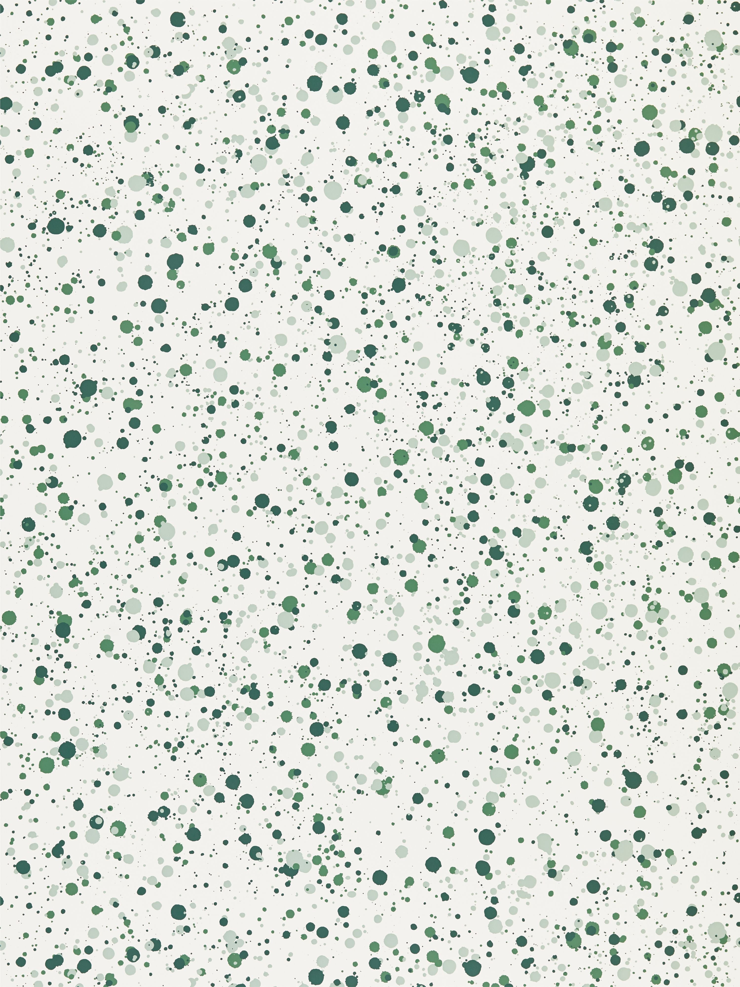 Spatter wallpaper in green color - pattern number WHN 000GP0153 - by Scalamandre in the  collection