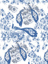 Bloemdecor wallpaper in white color - pattern number WNM 0001BLOM - by Scalamandre in the  collection