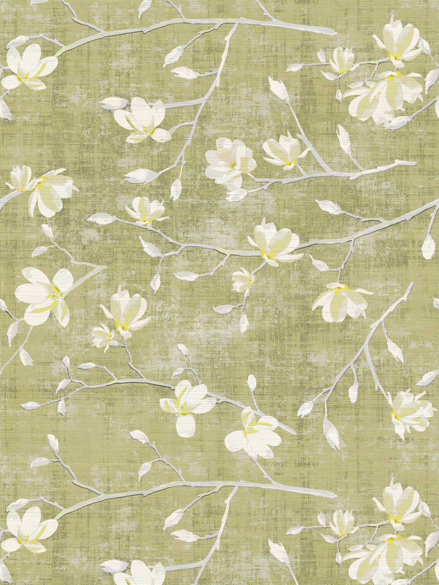 Bloom wallpaper in wheat color - pattern number WNM 0001BLOO - by Scalamandre in the  collection