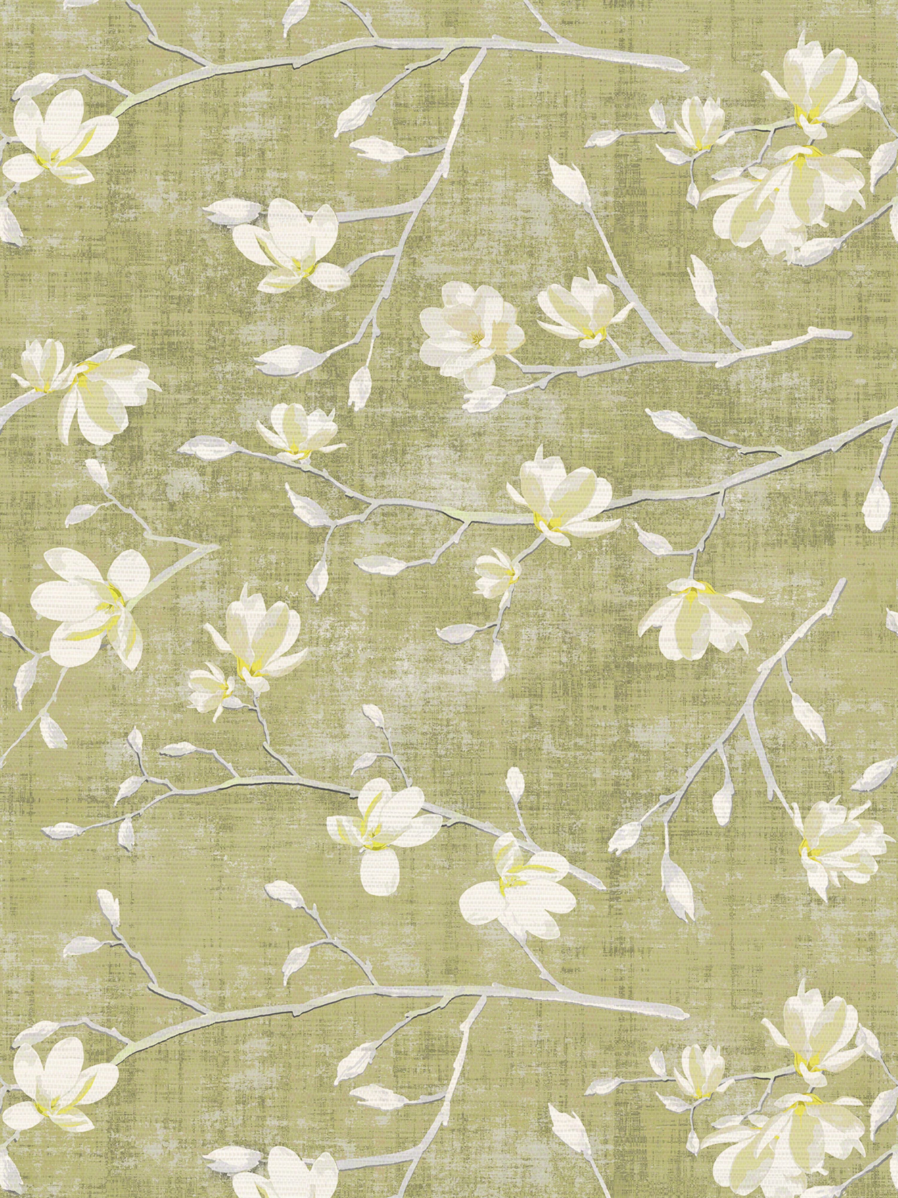 Bloom wallpaper in wheat color - pattern number WNM 0001BLOO - by Scalamandre in the  collection