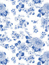 Heritage wallpaper in blue color - pattern number WNM 0001HERI - by Scalamandre in the  collection