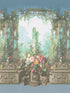 Jardin Defosse Dyptich fabric in chantilly color - pattern number WNM 0001JARS - by Scalamandre in the  collection