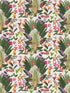 Fantasy Tropical wallpaper in white color - pattern number WNM 0001TROP - by Scalamandre in the  collection
