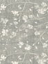 Bloom wallpaper in silver color - pattern number WNM 0002BLOO - by Scalamandre in the  collection