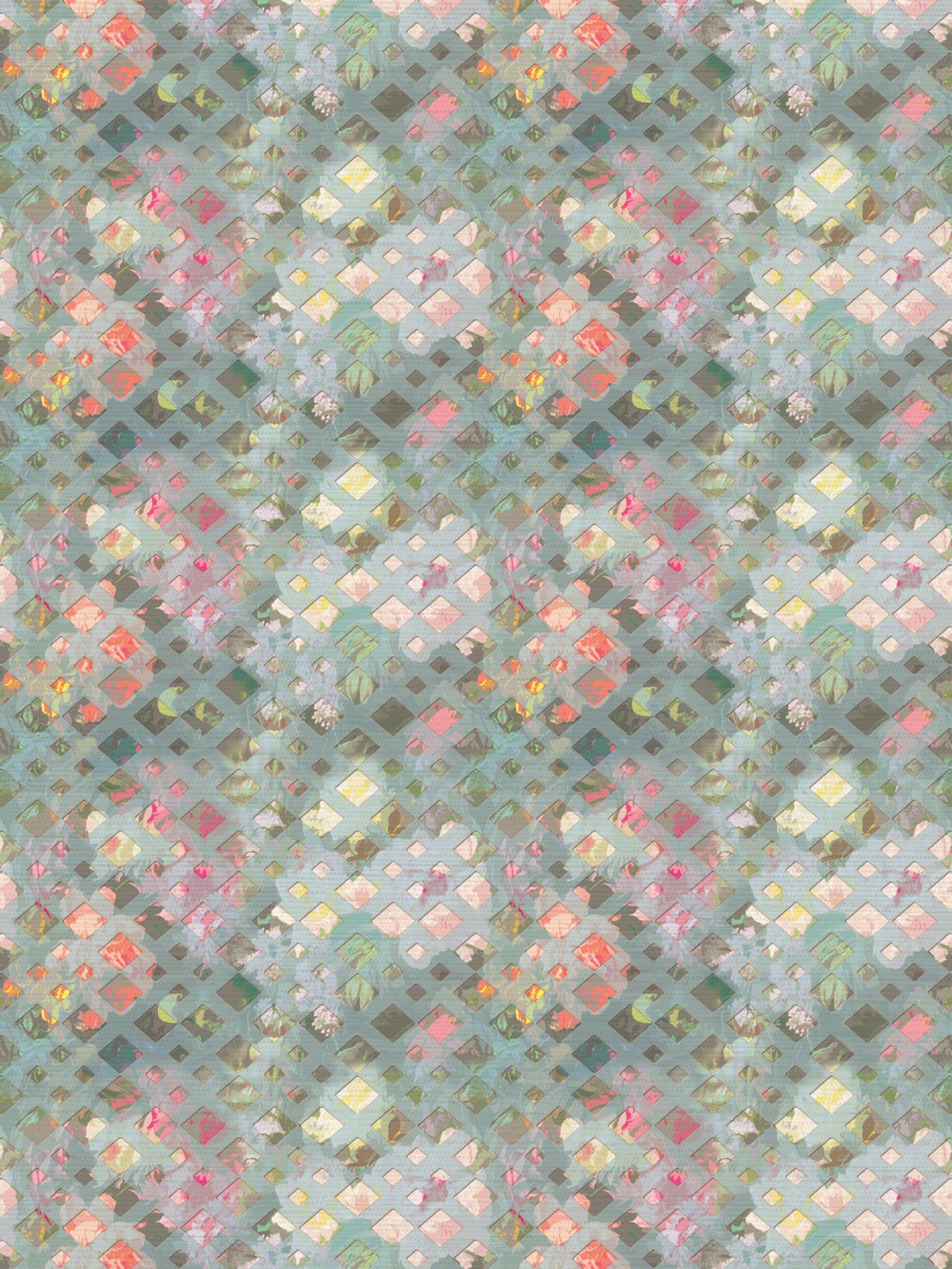 Defosse Trellis wallpaper in perlblau color - pattern number WNM 0002DEFO - by Scalamandre in the  collection