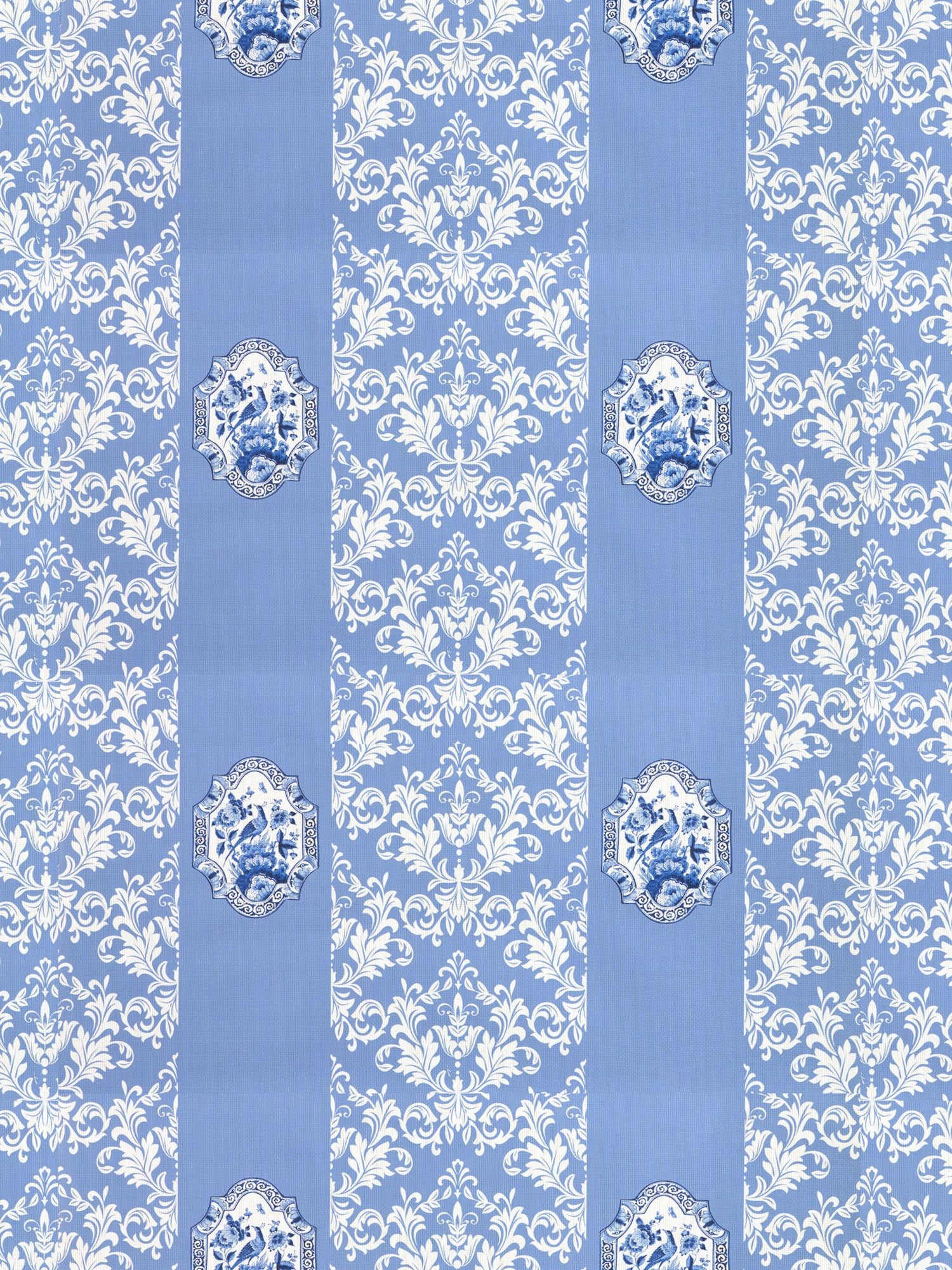 Imperial fabric in blue color - pattern number WNM 0002IMPE - by Scalamandre in the  collection