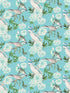 Peony Inspira wallpaper in azur color - pattern number WNM 0002PEON - by Scalamandre in the  collection