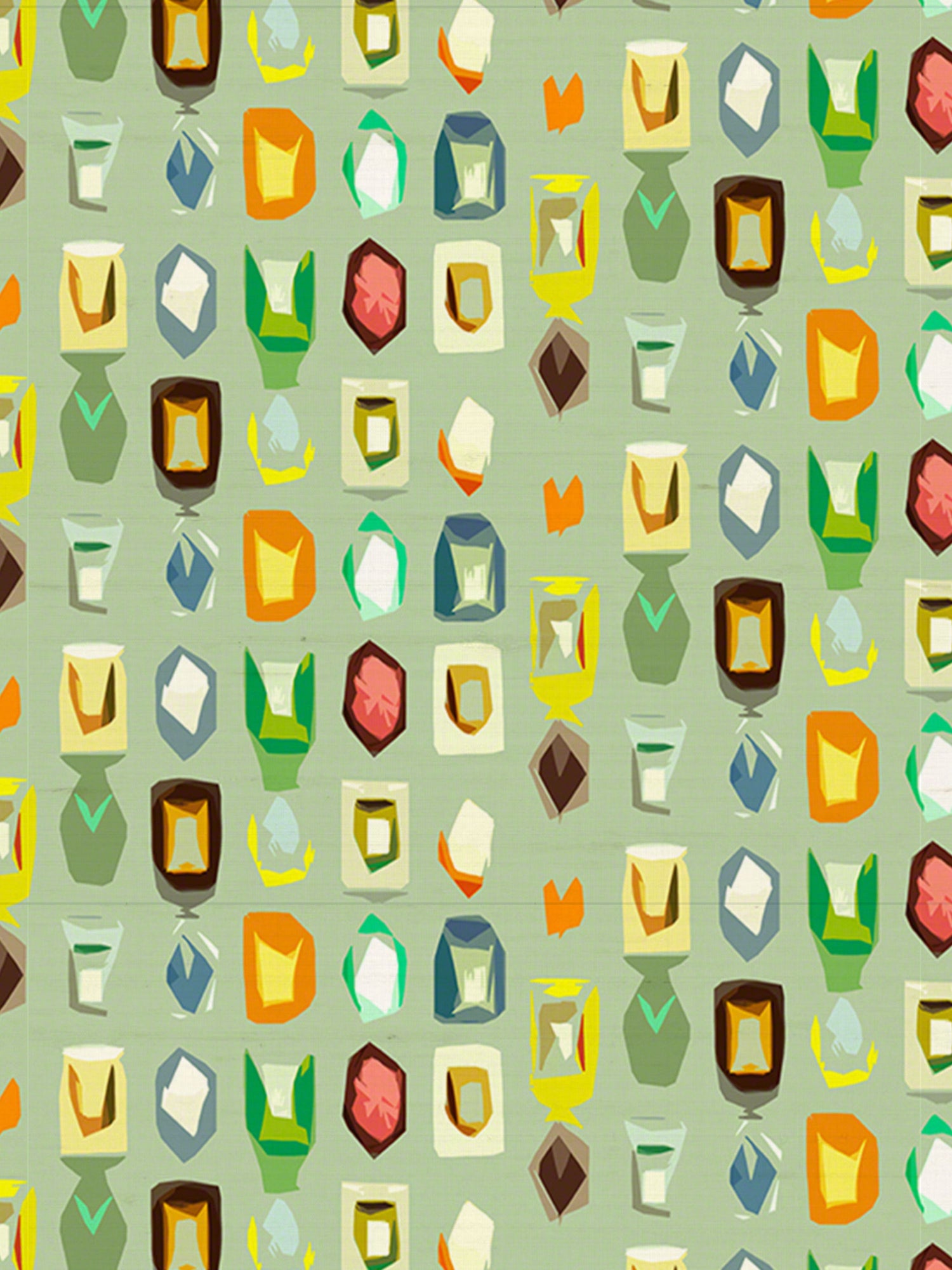 Colorpop wallpaper in granada color - pattern number WNM 0003CPOP - by Scalamandre in the  collection