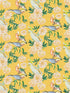 Peony Inspira wallpaper in goldenrod color - pattern number WNM 0004PEON - by Scalamandre in the  collection