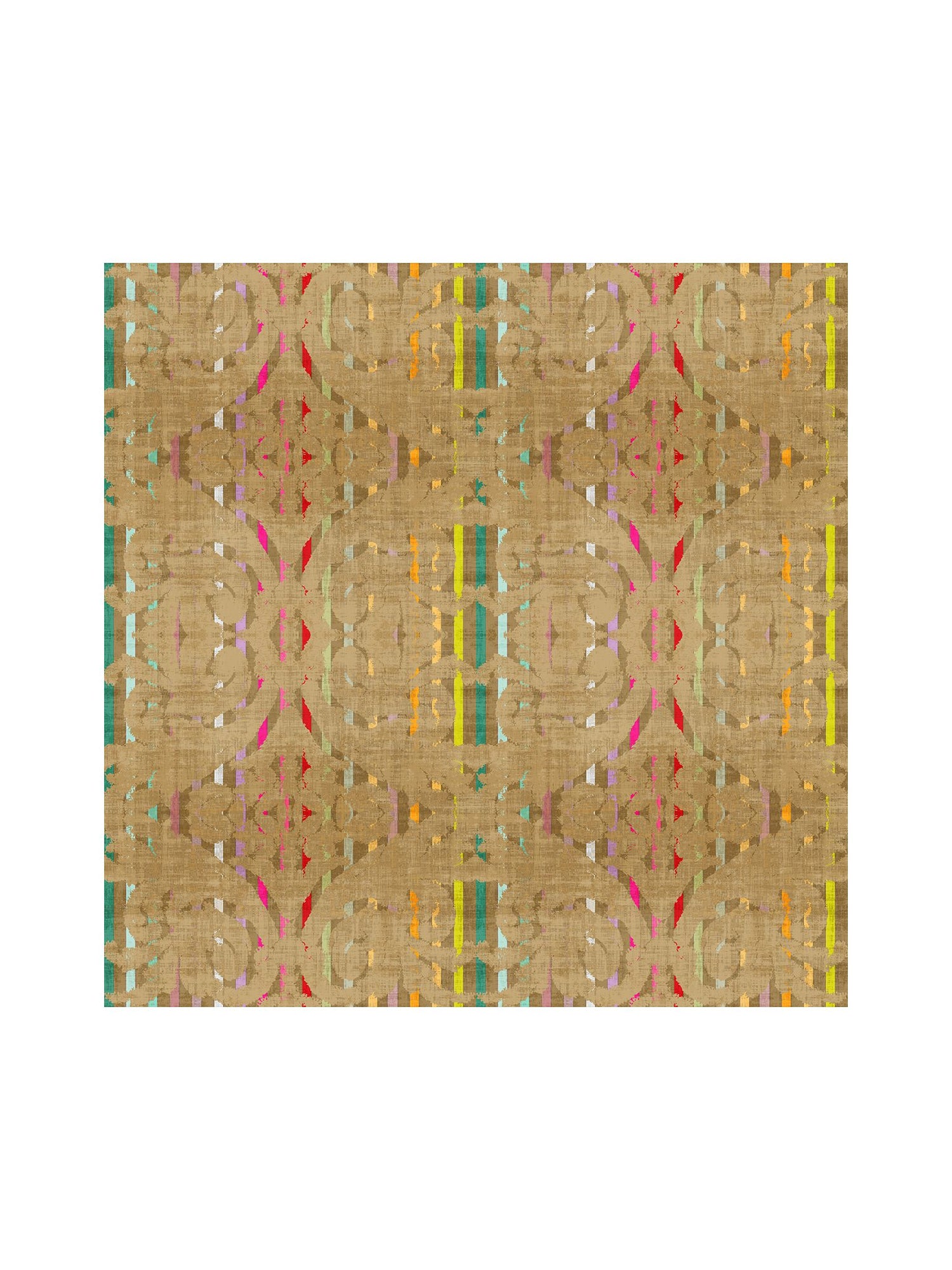Dapper fabric in gold color - pattern number WNM 0005DAPP - by Scalamandre in the  collection