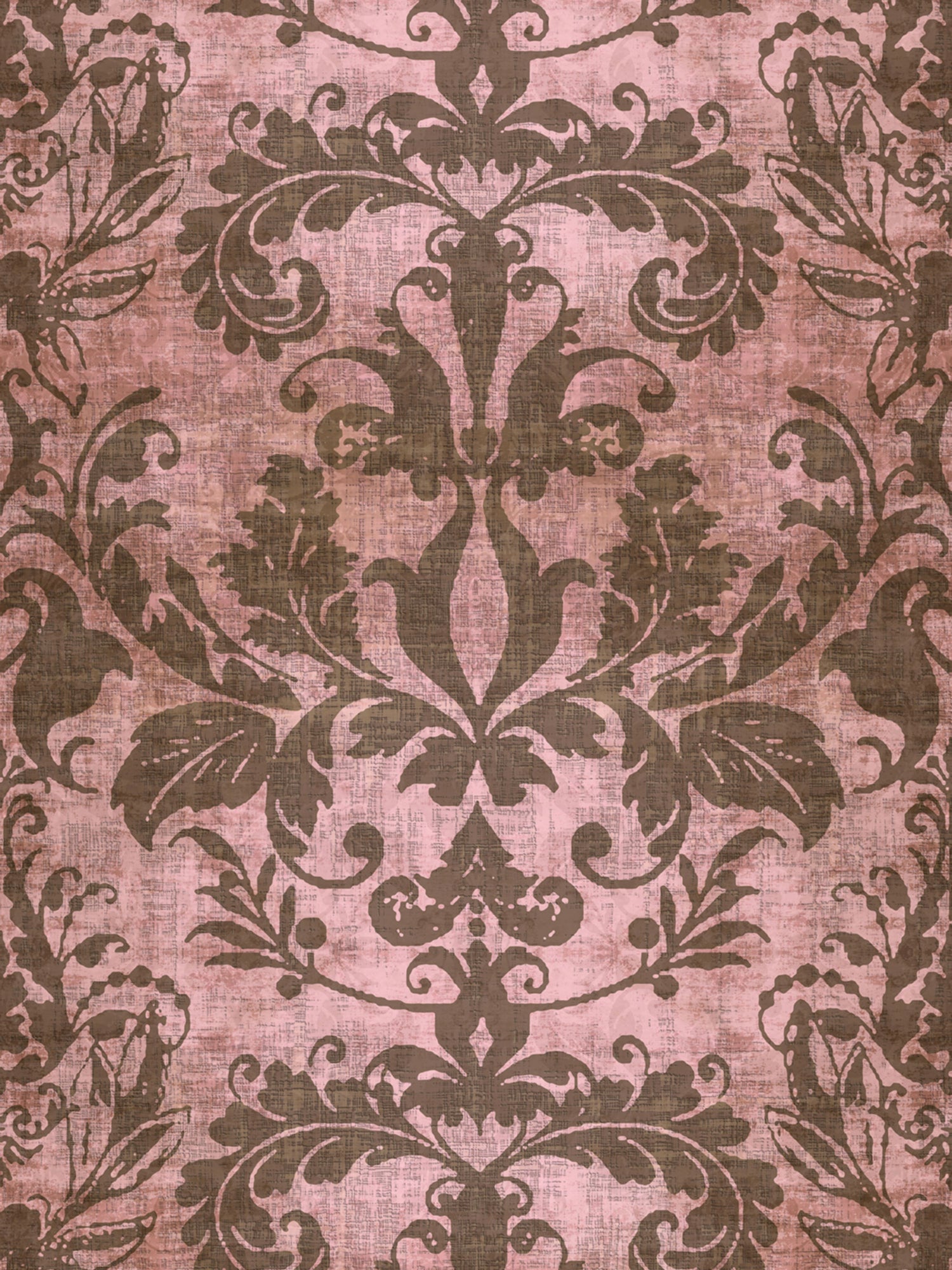 Palace Damask wallpaper in blush color - pattern number WNM 0008PALA - by Scalamandre in the  collection