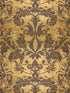 Palace Damask wallpaper in gold color - pattern number WNM 0009PALA - by Scalamandre in the  collection