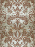 Palace Damask wallpaper in silver color - pattern number WNM 0011PALA - by Scalamandre in the  collection
