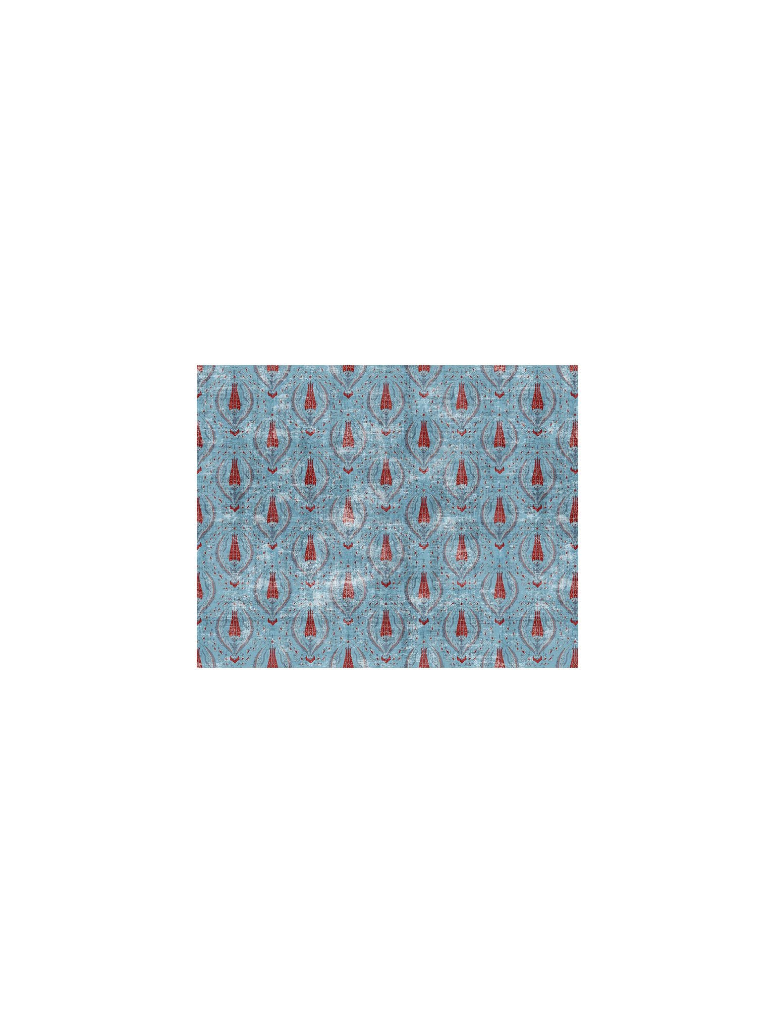 Byzantine Jewel fabric in blue color - pattern number WNM 1007BYZA - by Scalamandre in the  collection