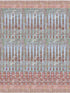 Topkapi Garden wallpaper in panel turquoise red color - pattern number WNM 1047TOPK - by Scalamandre in the  collection