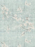 Blossom Fantasia wallpaper in sky color - pattern number WNM 1052BLOS - by Scalamandre in the  collection