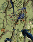 Birds of Danube wallpaper in green blue color - pattern number WP20715 - by Mind the Gap in the The Wetlands collection