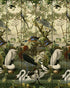Danubian Tale wallpaper in green blue color - pattern number WP20719 - by Mind the Gap in the The Wetlands collection