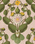 Nymphaea wallpaper in light pink color - pattern number WP20726 - by Mind the Gap in the The Wetlands collection