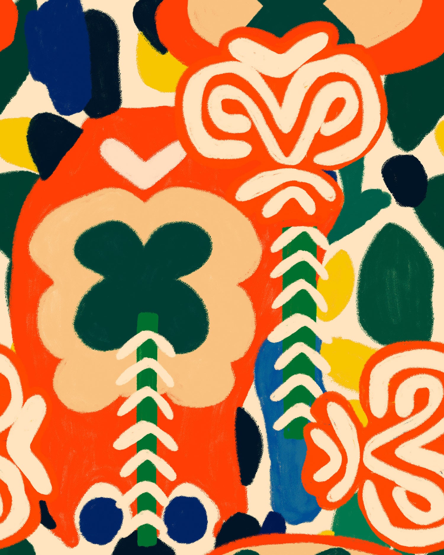 Abundance Wallpaper in multicolour color - pattern number WP20895 - by Mind the Gap in the Transylvanian Rhapsody collection