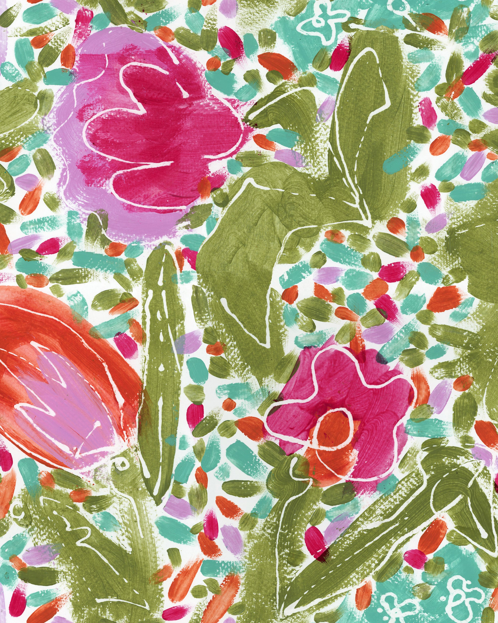 Princess Garden Wallpaper in green color - pattern number WP20902 - by Mind the Gap in the Transylvanian Rhapsody collection