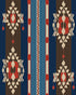 Kings Ikat Wallpaper in blue color - pattern number WP20905 - by Mind the Gap in the Transylvanian Rhapsody collection