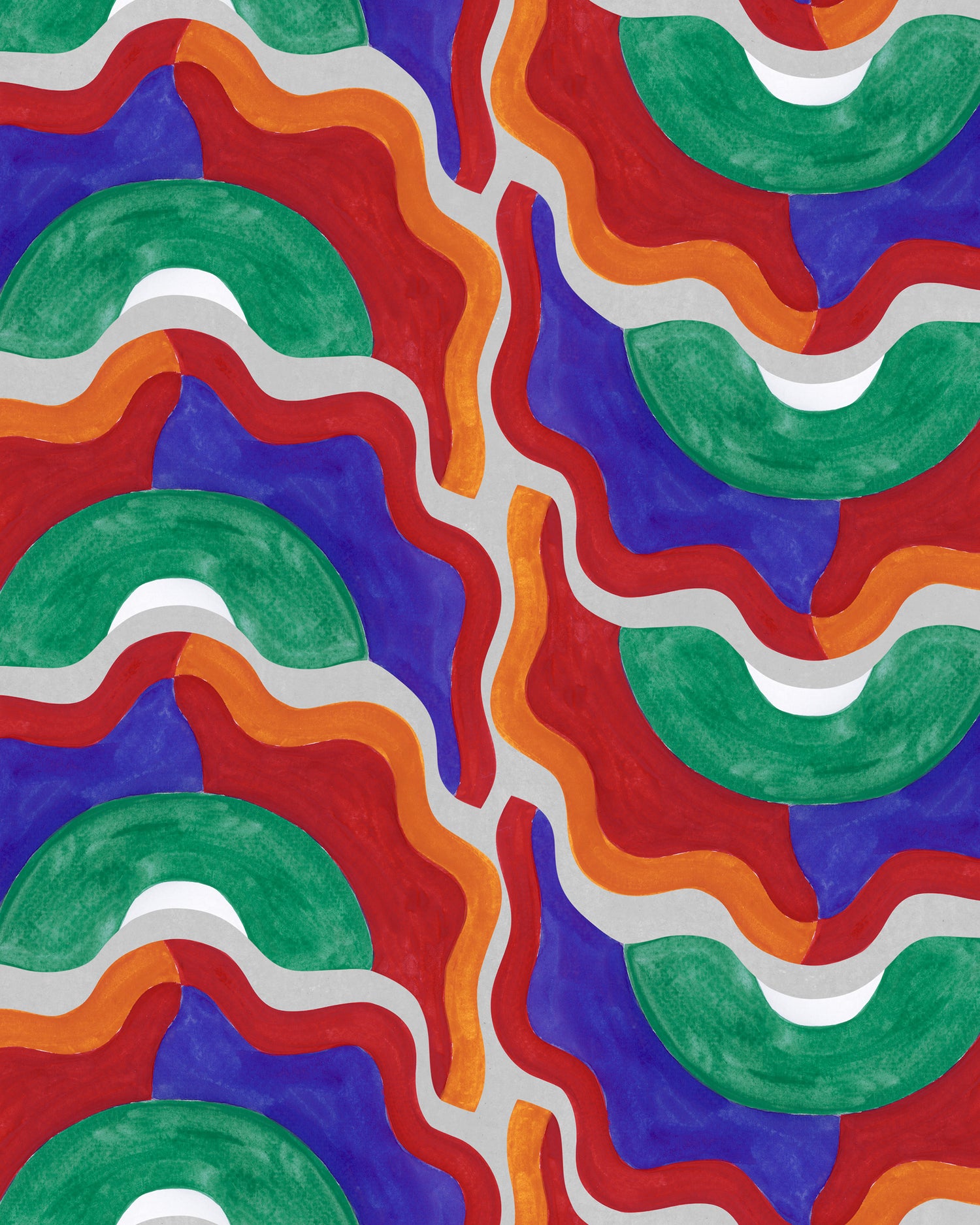 Alma Wallpaper in multicolour color - pattern number WP20928 - by Mind the Gap in the Transylvanian Rhapsody collection