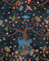 Tree Of Life Wallpaper in anthracite color - pattern number WP20936 - by Mind the Gap in the Transylvanian Rhapsody collection