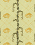 Amoulette wallpaper in green taupe color - pattern number WP30155 - by Mind the Gap in the The Wetlands collection