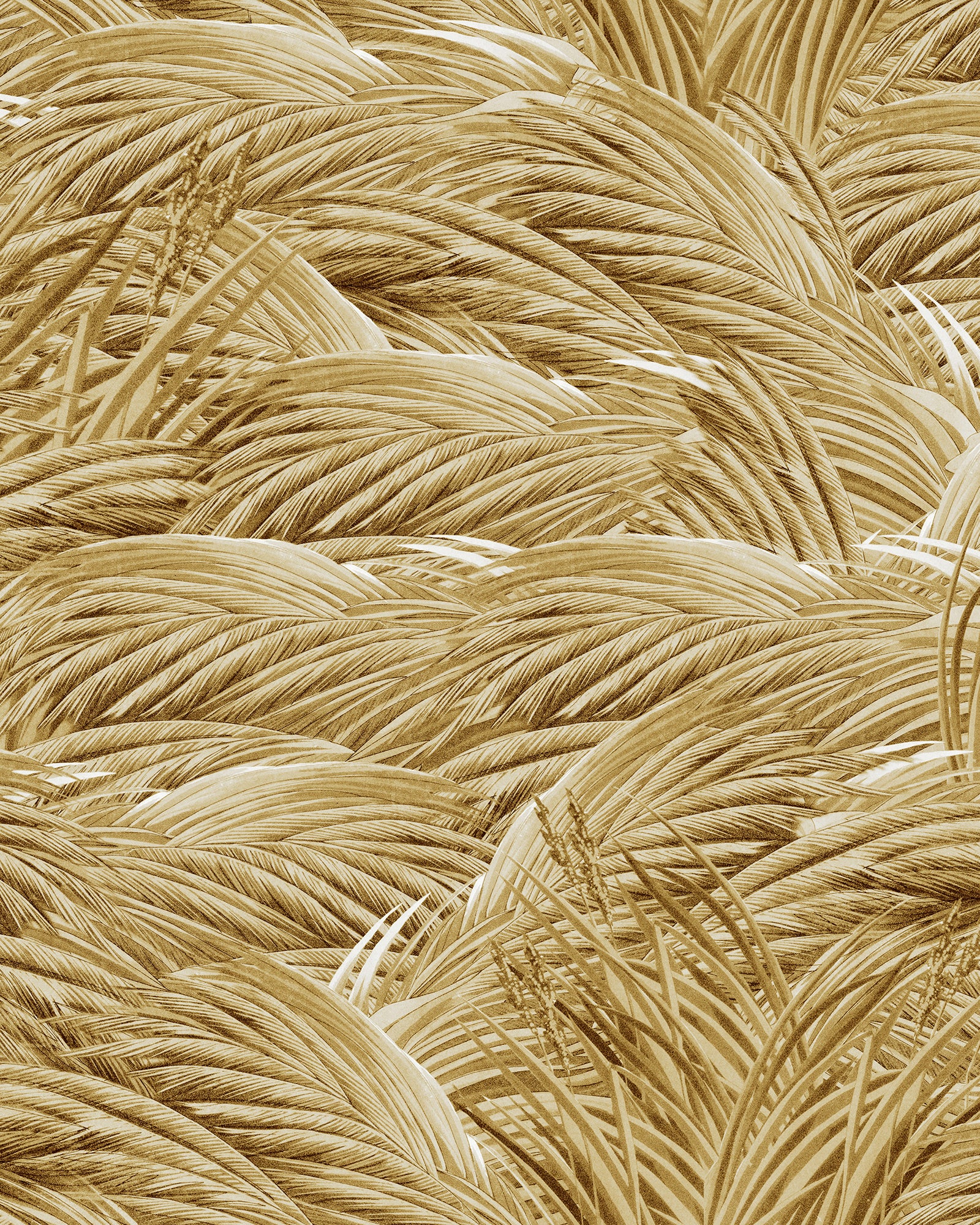 Triflora wallpaper in autumn color - pattern number WP30167 - by Mind the Gap in the The Wetlands collection