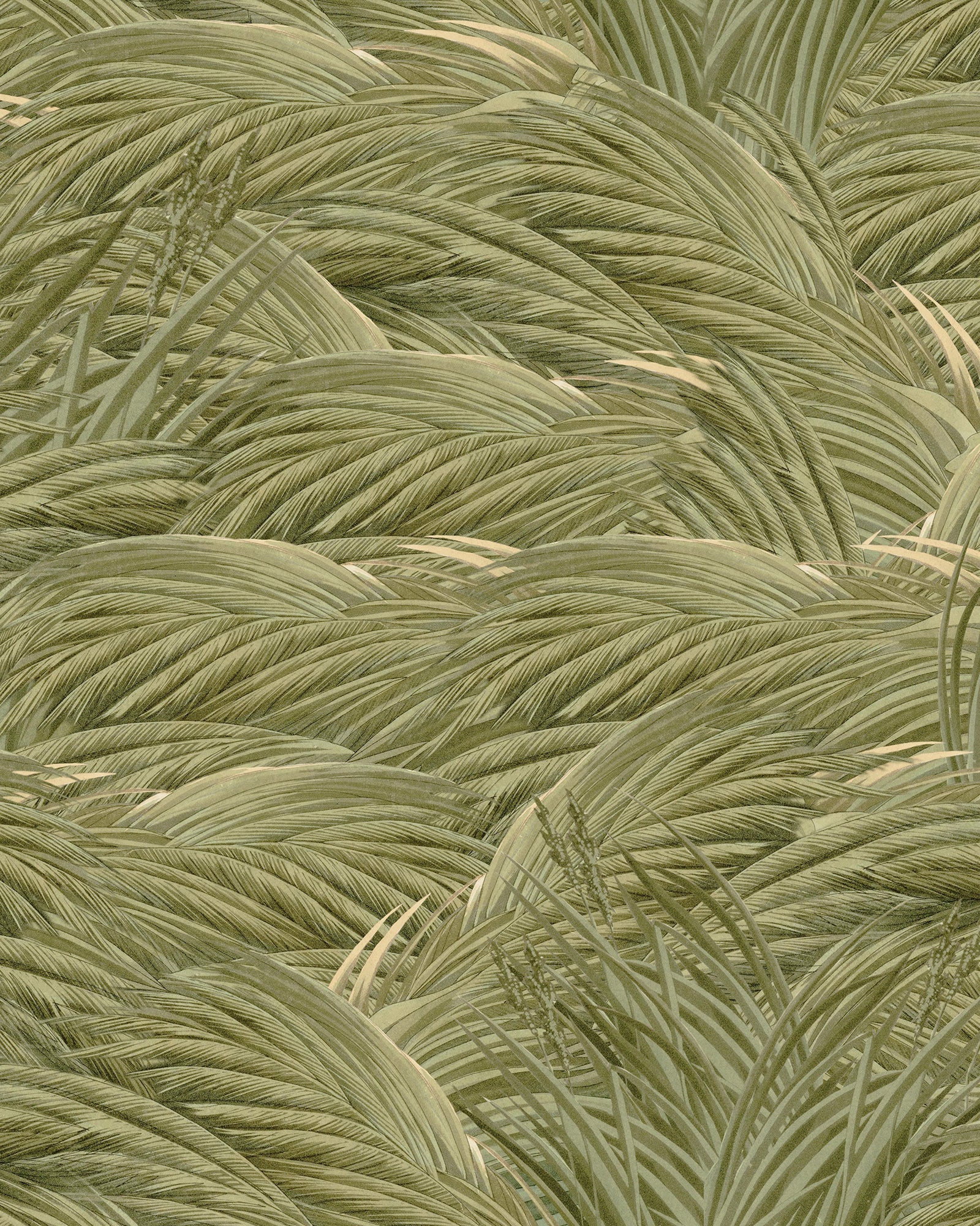 Triflora wallpaper in spring color - pattern number WP30168 - by Mind the Gap in the The Wetlands collection