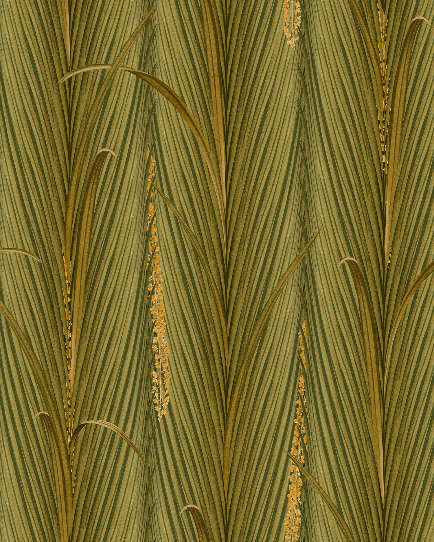 Danube Foliage wallpaper in autumn color - pattern number WP30219 - by Mind the Gap in the The Wetlands collection