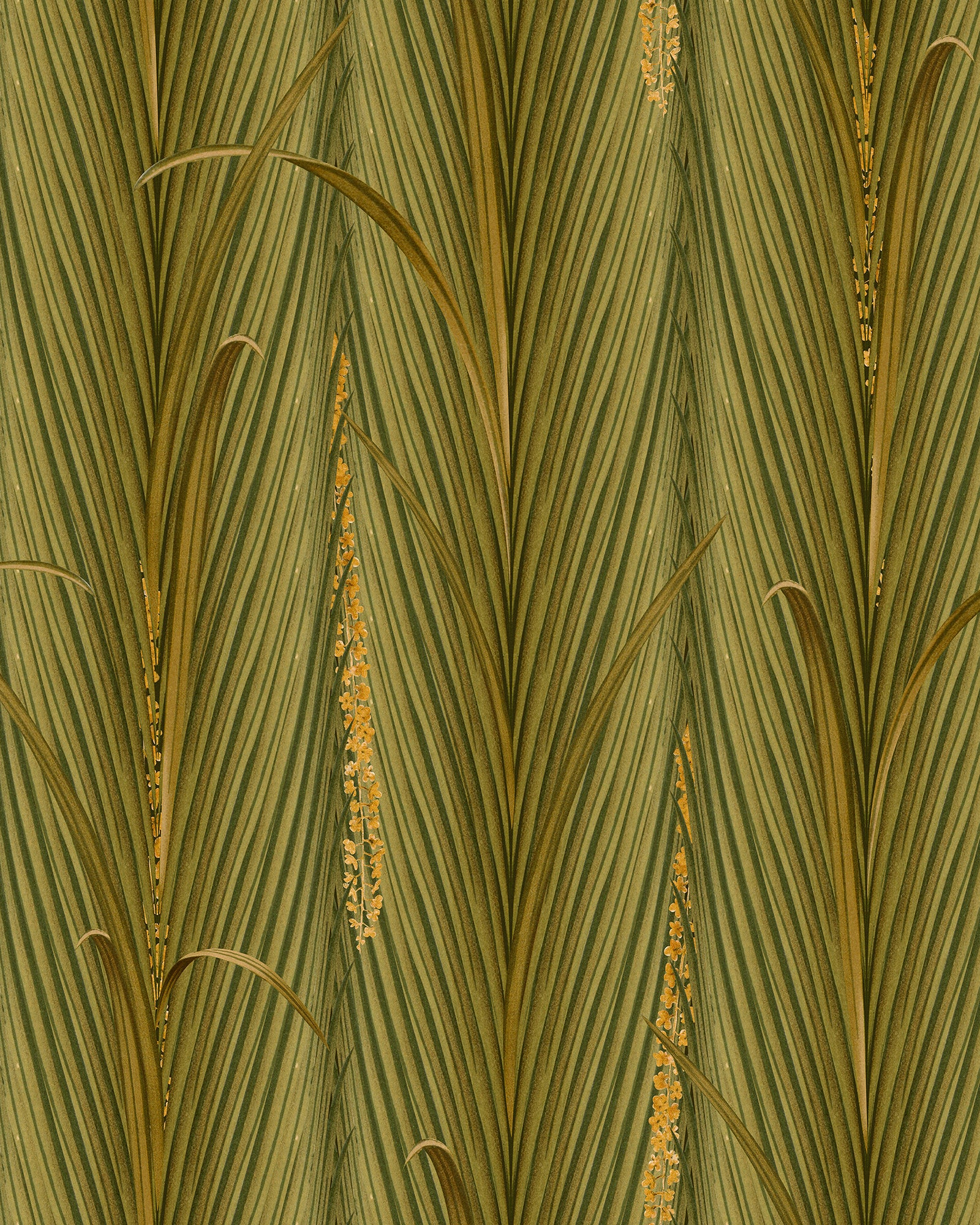 Danube Foliage wallpaper in autumn color - pattern number WP30219 - by Mind the Gap in the The Wetlands collection