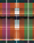 Kerschdorf Plaid Wallpaper in carrot color - pattern number WP30280 - by Mind the Gap in the Transylvanian Rhapsody collection
