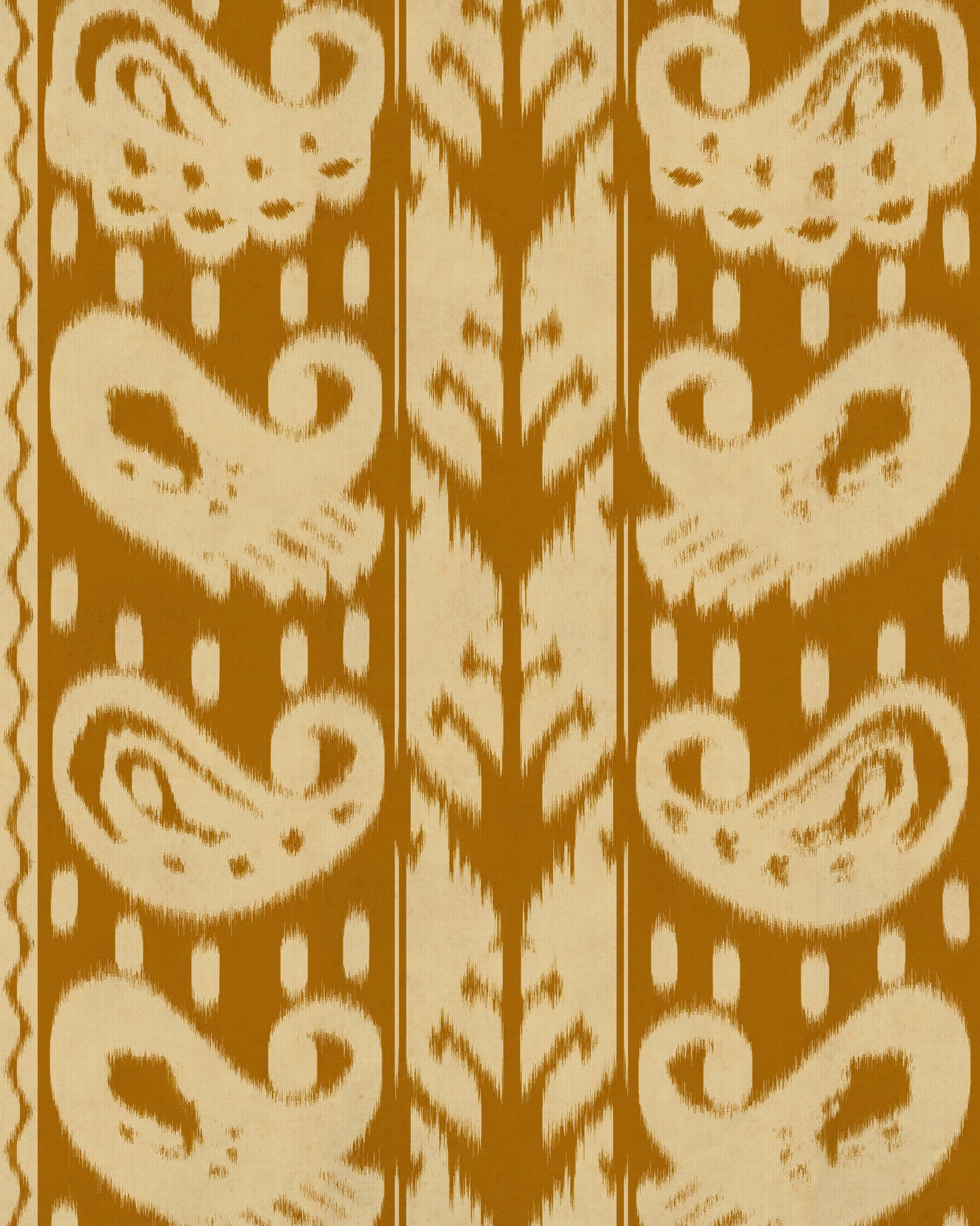 Erzsebet Wallpaper in amber color - pattern number WP30289 - by Mind the Gap in the Transylvanian Rhapsody collection
