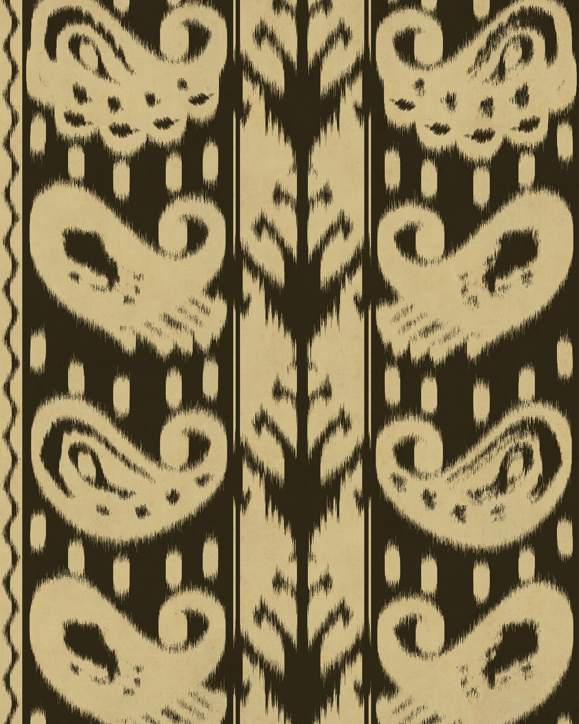 Erzsebet Wallpaper in graphite color - pattern number WP30291 - by Mind the Gap in the Transylvanian Rhapsody collection