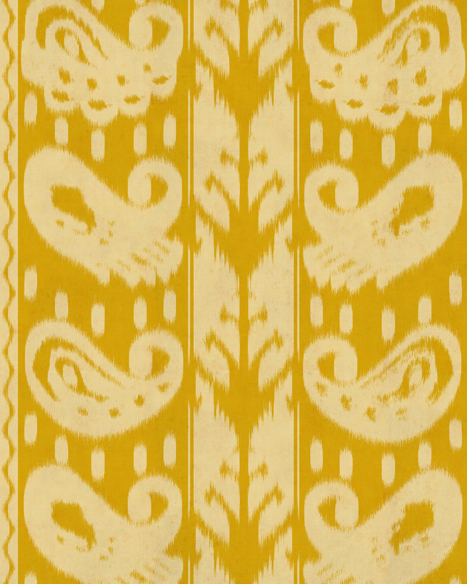 Erzsebet Wallpaper in maize color - pattern number WP30292 - by Mind the Gap in the Transylvanian Rhapsody collection