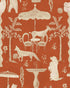 The Hidden Realm Wallpaper in copper color - pattern number WP30293 - by Mind the Gap in the Transylvanian Rhapsody collection