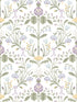 Till Carl wallpaper in lilac color - pattern number WSB 00010154 - by Scalamandre in the  collection