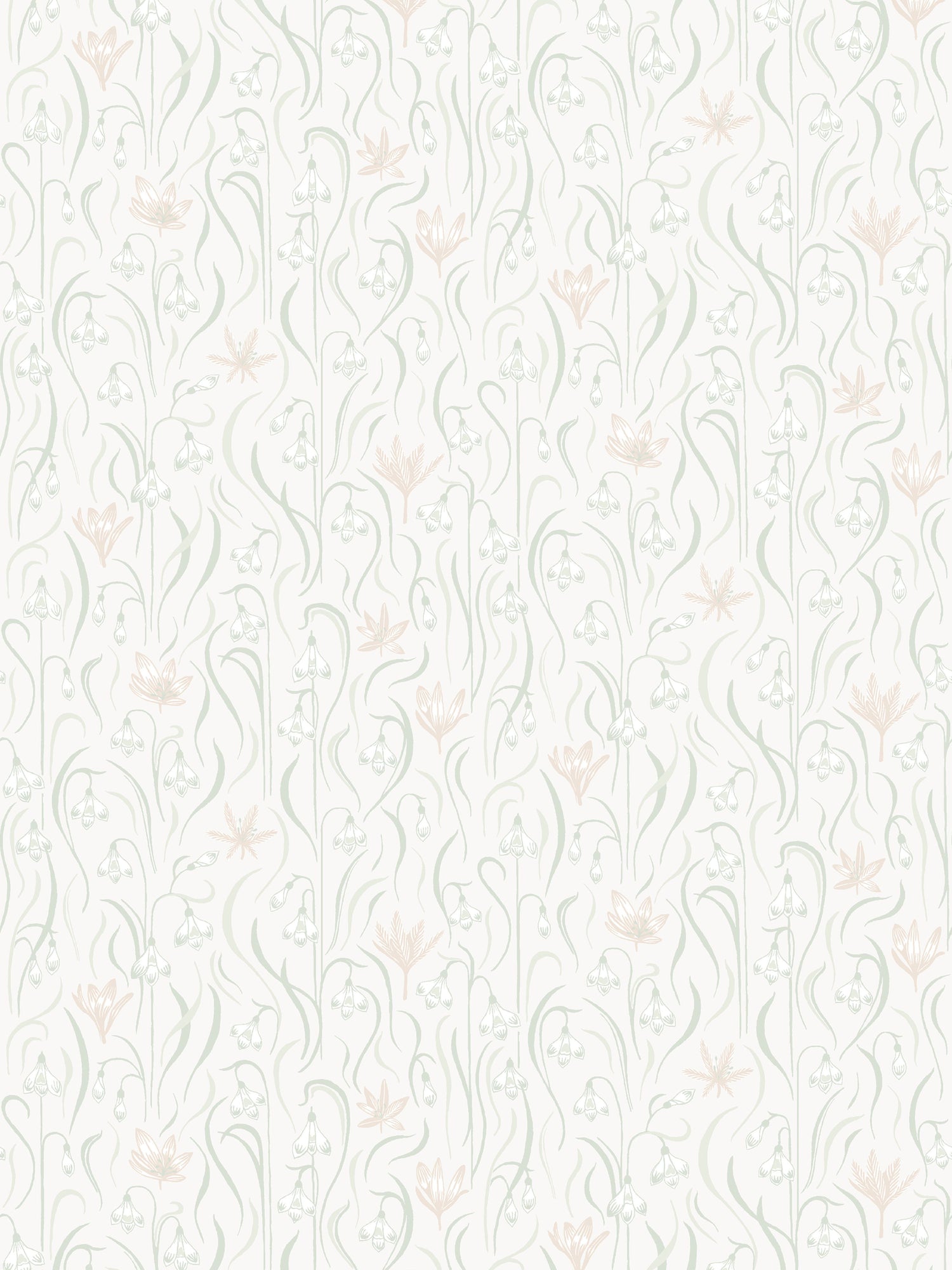 Signe wallpaper in spring green color - pattern number WSB 00010157 - by Scalamandre in the  collection