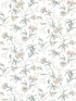 Emilie wallpaper in spring green color - pattern number WSB 00010832 - by Scalamandre in the  collection