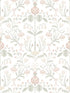 Till Carl wallpaper in powder pink color - pattern number WSB 00030154 - by Scalamandre in the  collection