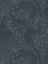 Evelina wallpaper in indigo blue color - pattern number WSB 00061012 - by Scalamandre in the  collection