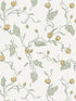 Elmire wallpaper in spring green color - pattern number WSB 00071400 - by Scalamandre in the  collection